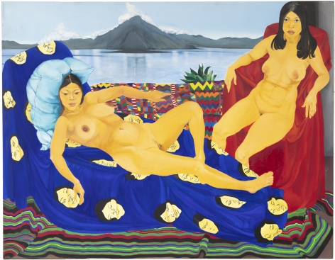 Martha Edelheit, A View of Lake Atitlan, 1973